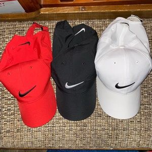 3 Nike Caps